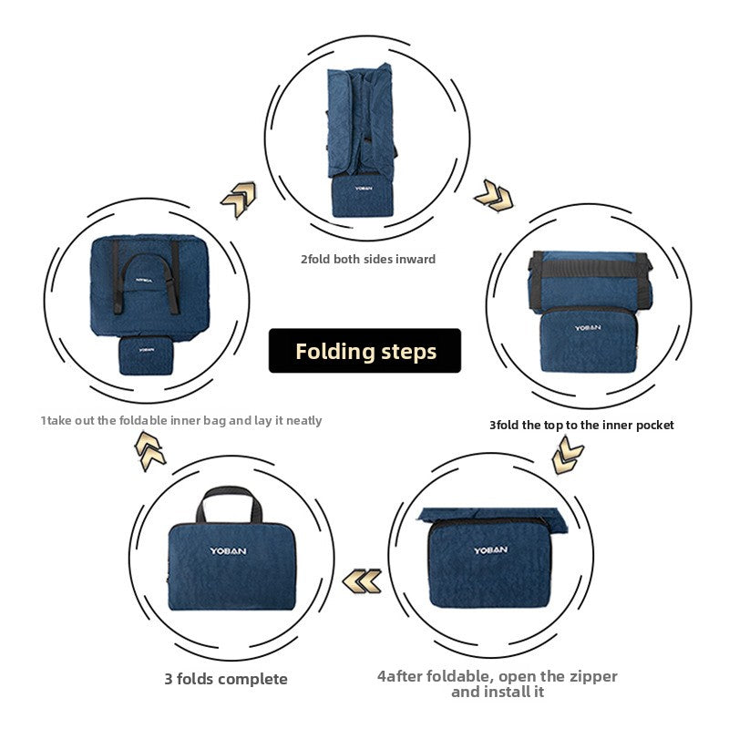 Travel Storage Luggage Bag - Portable Organizer for Clothes & Accessories