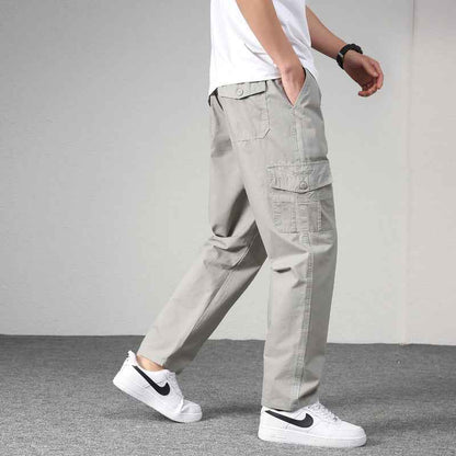 Men's Thin Loose Stretch Straight-leg Casual Pants