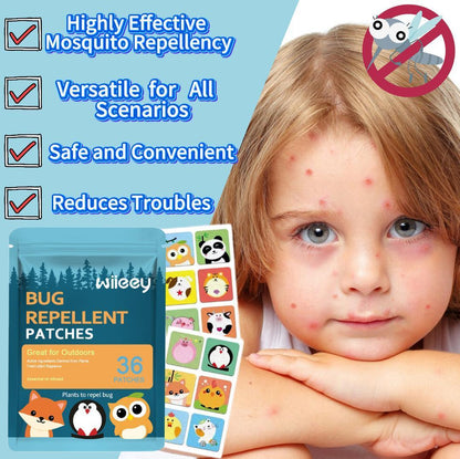 Gentle And Non-irritating Portable Mosquito Repellent Patch Suitable For Children And Adults - DropOnline.co