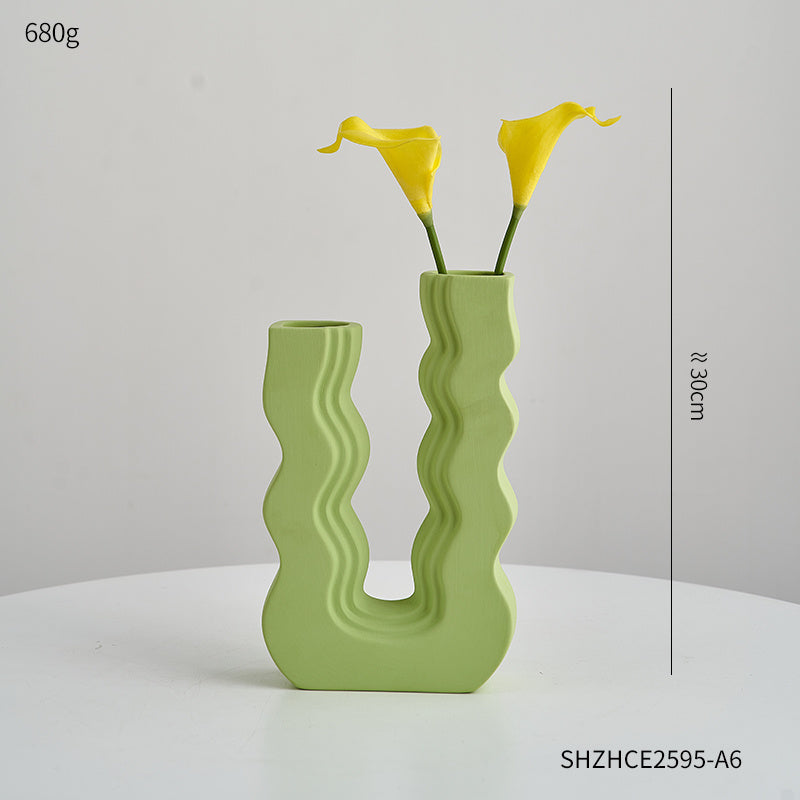 Premium Ins Vase Decoration - Modern Simple Home Centerpiece