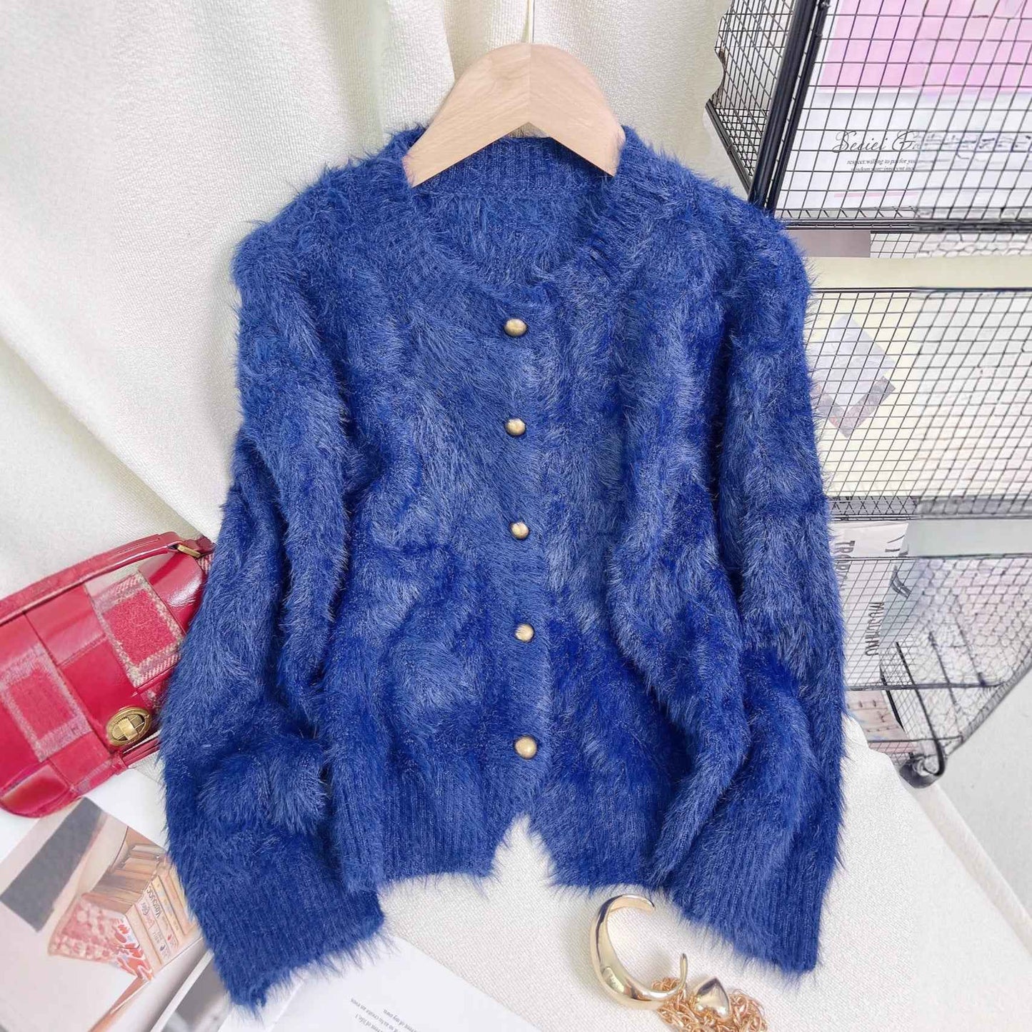 Women's Solid Color Knit Top