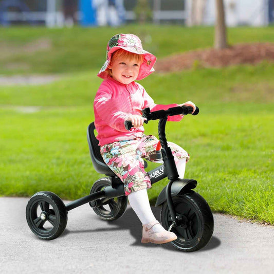 3-Wheel Recreation Ride-On Toddler Bike With Bell for Children Indoor Outdoor