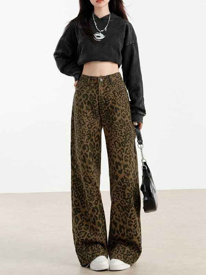 Women's SpringAutumn Casual Floor-Length Pants