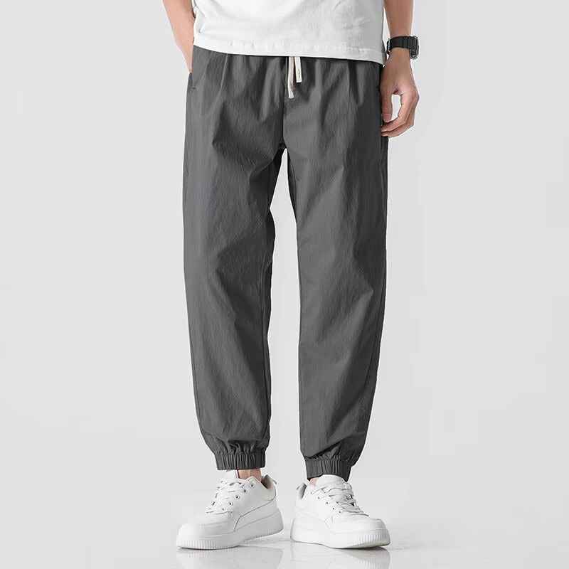 Men's Fashion Loose Cuffed Cargo Pants
