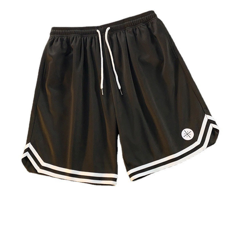 Men's Basketball Sports Shorts - Quick-Drying Ice Silk Design