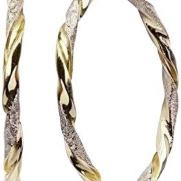 Simple Gold Women's Metal Alloy Earrings - DropOnline.co