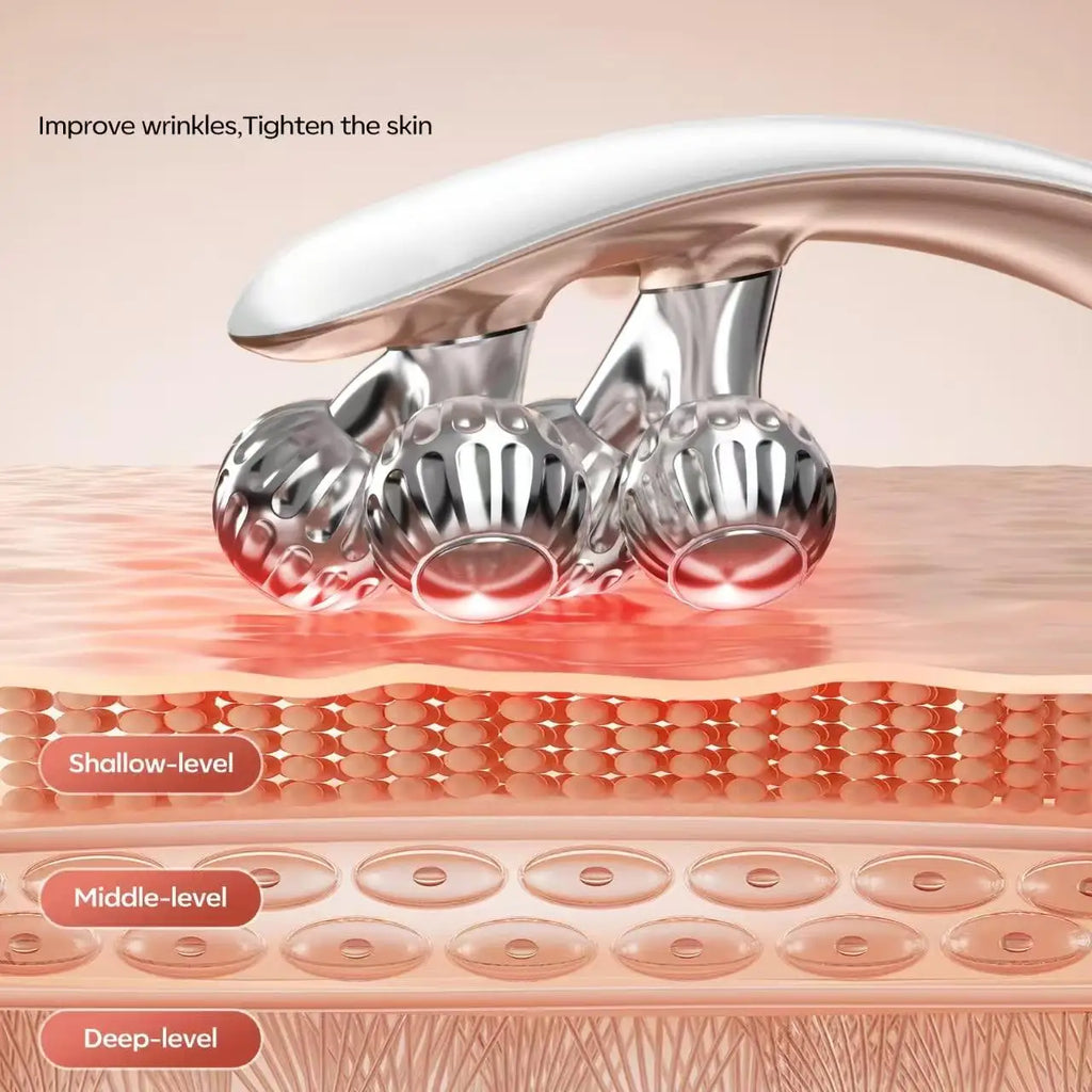 Doge&Vollar Facial & Neck Massager, Rechargeable