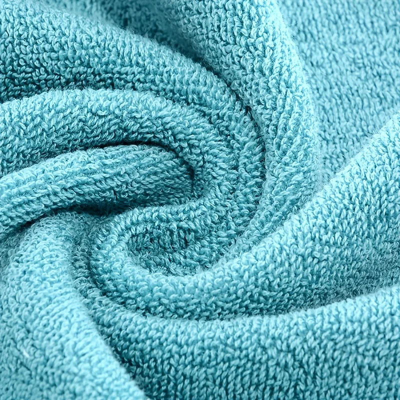1/4 Pack Soft Cotton Towel Set (35x75cm), Space-Themed Striped Hand Towel