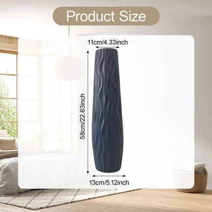 Floor standing Vase Morden Stylish Large Flower Vase Home Ornament Housewarming Gift Wedding decoration for Home Entryway Hotel