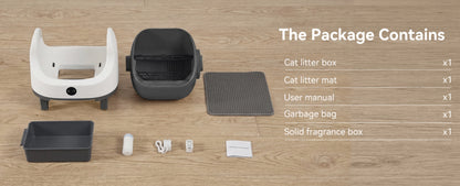 Automatic Self-Cleaning Litter Box, App Control