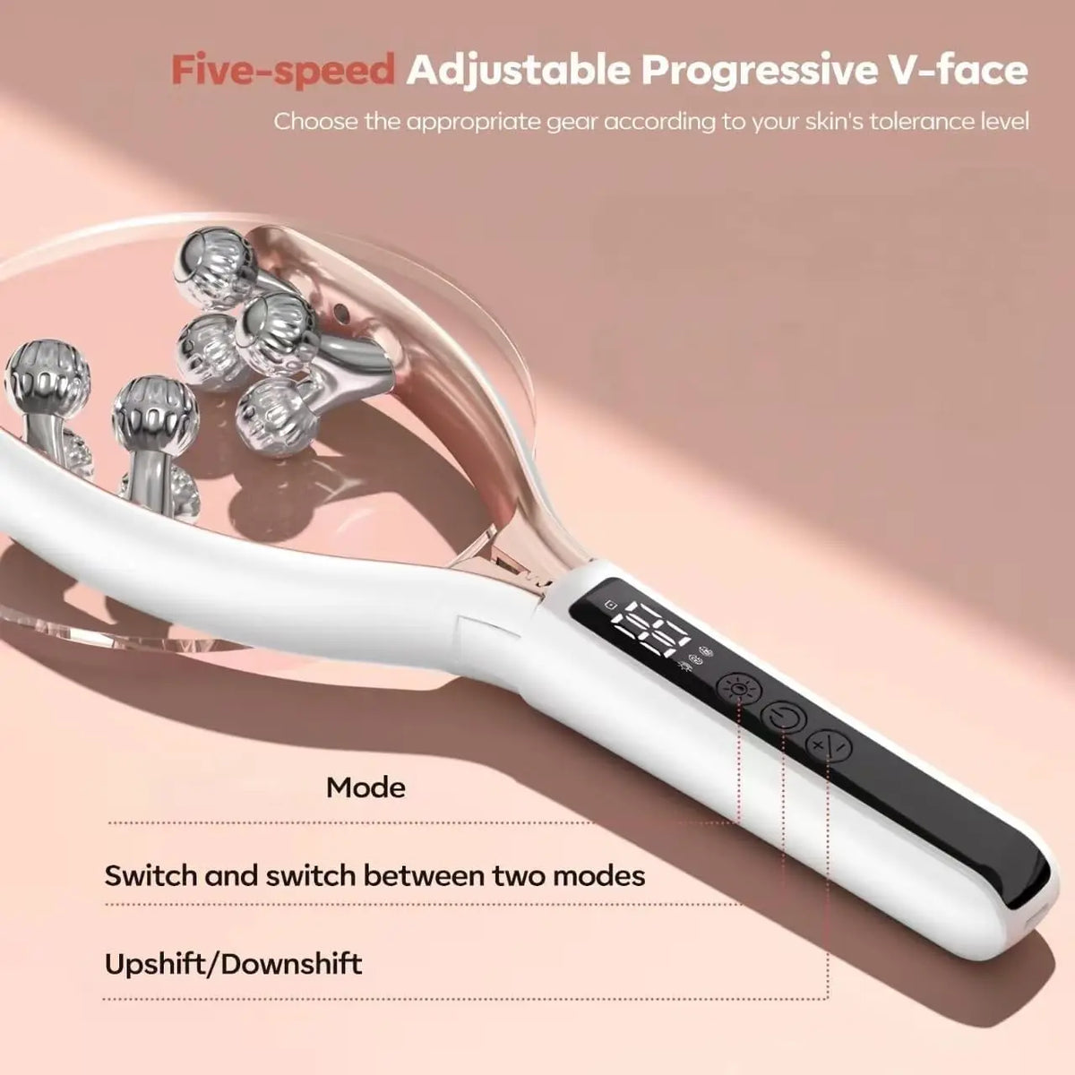 Doge&Vollar Facial & Neck Massager, Rechargeable
