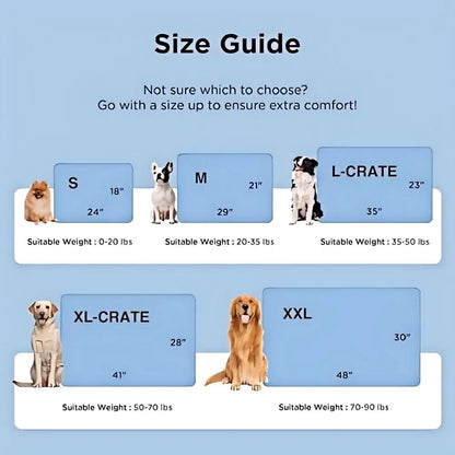 Cooling Mat for Dogs, Washable Breathable Fiber