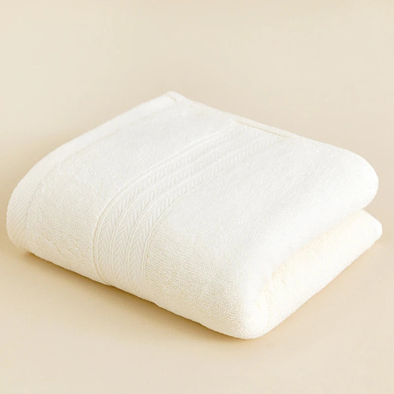 1/4 Pack Soft Cotton Towel Set (35x75cm), Space-Themed Striped Hand Towel