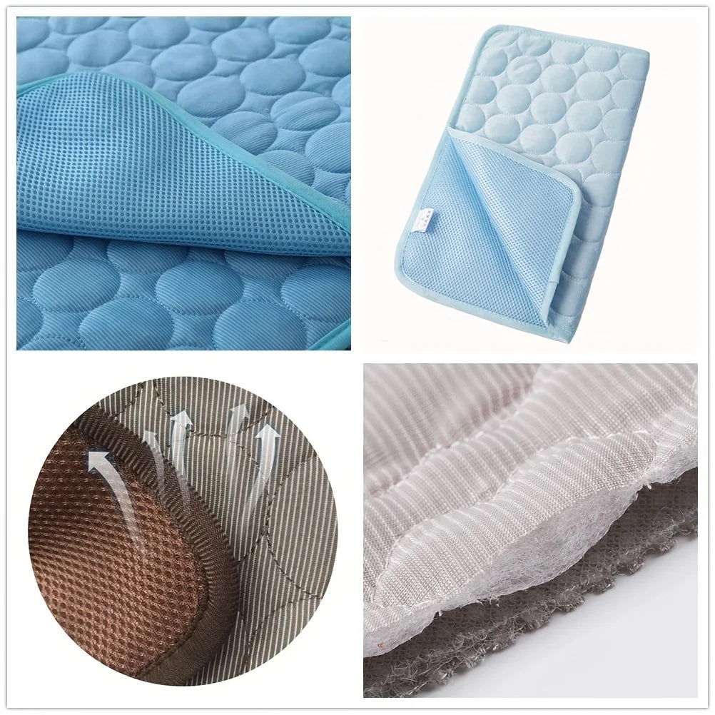 Tapis rafraîchissant pour chien – Couverture rafraîchissante d'été extra large pour chiens et chats