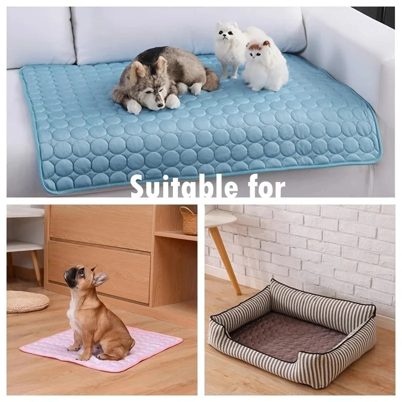 Tapis rafraîchissant pour chien – Couverture rafraîchissante d'été extra large pour chiens et chats
