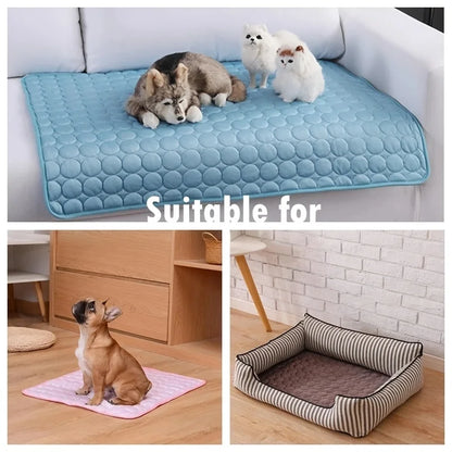 Tapis rafraîchissant pour chien – Couverture rafraîchissante d'été extra large pour chiens et chats