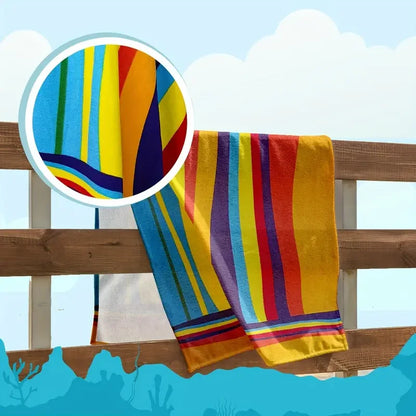 Ultra-Soft Extra Large Beach Towel 6/10pcs Set 70x35 Quick Dry Sand