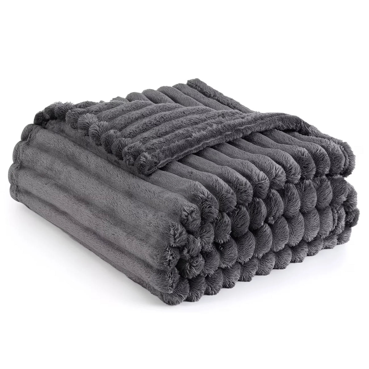 Soft Flannel Blanket Multiple Sizes Available Machine Washable Plush Bed Throw for Sofa Couch Bedroom All Season Home Bedding