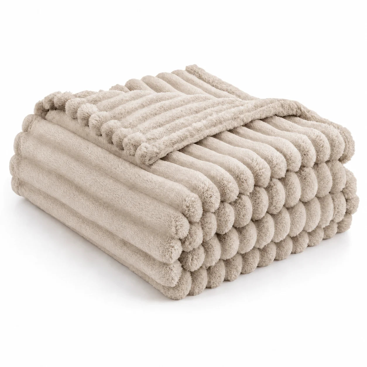 Soft Flannel Blanket Multiple Sizes Available Machine Washable Plush Bed Throw for Sofa Couch Bedroom All Season Home Bedding