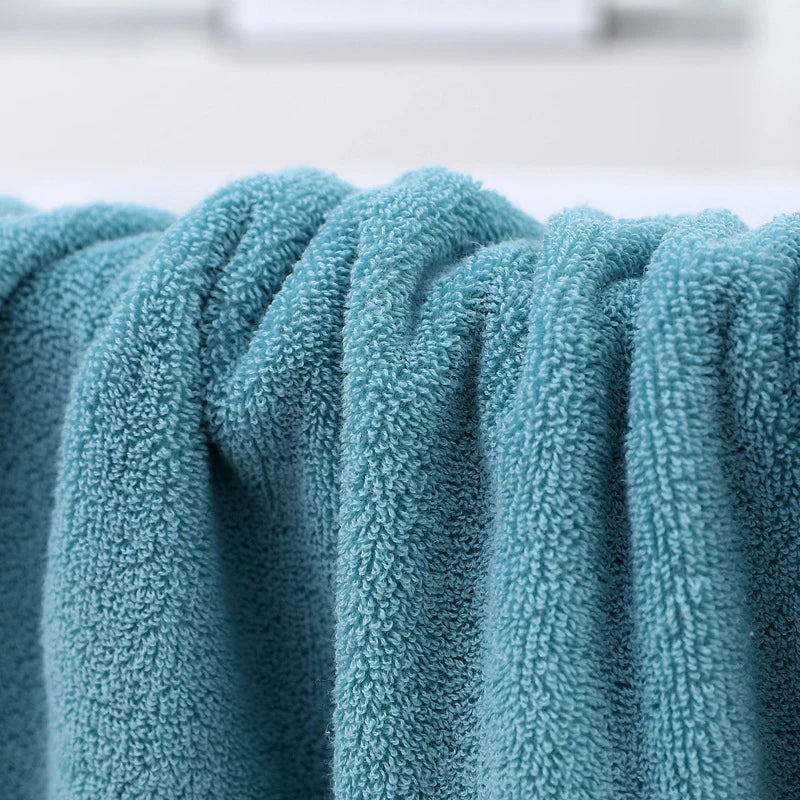 Space-Themed Striped Cotton Hand Towel Set, 4-Pack
