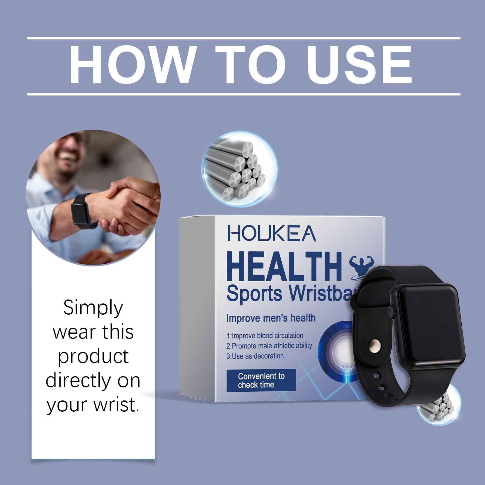 Men's Health Exercise Wristband