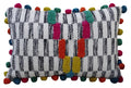 Coussin décoratif tissé à la main 35,5 cm X 61 cm