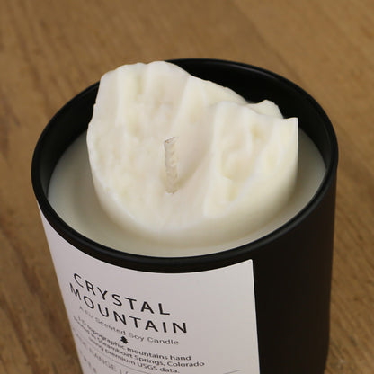Crystal Mountain Candle
