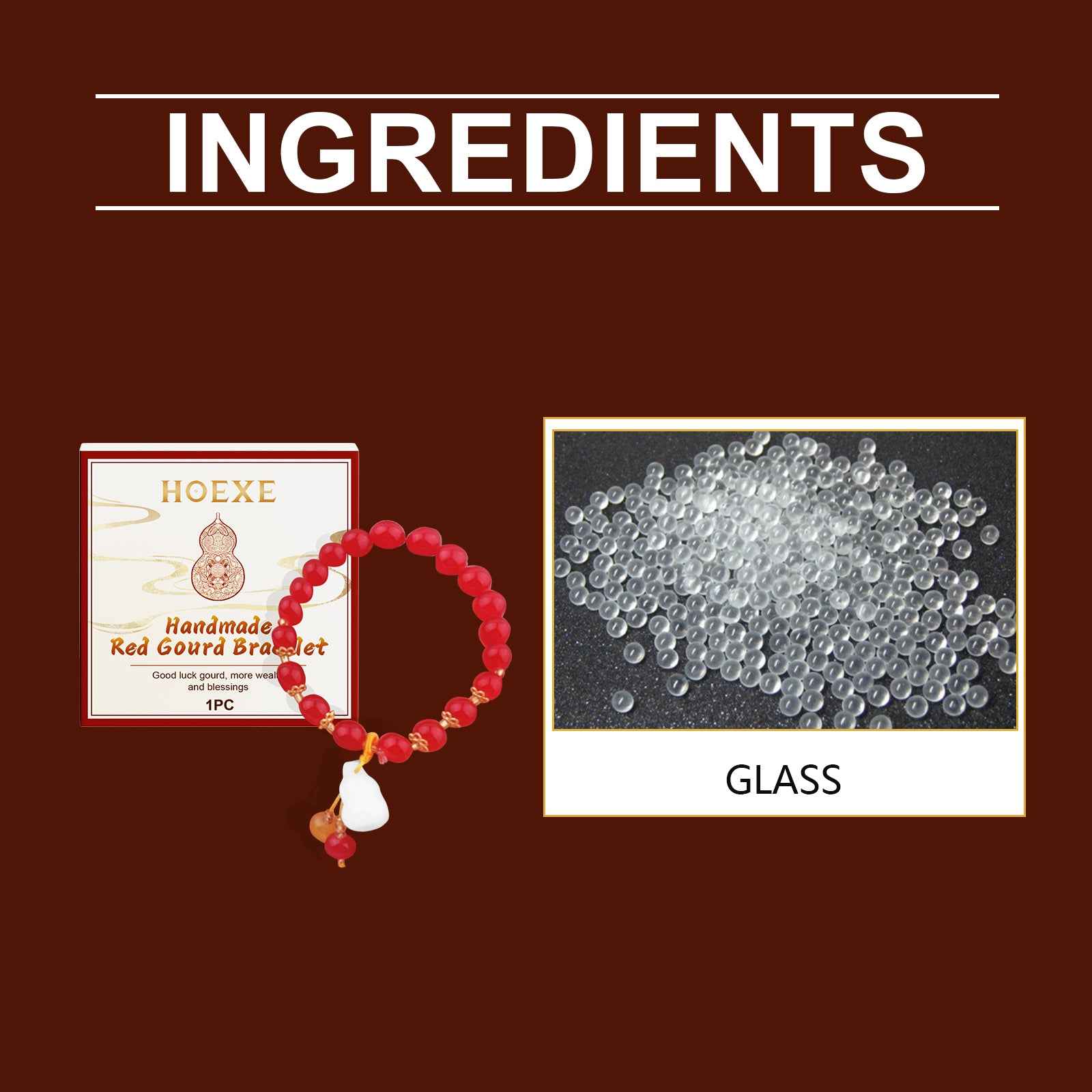 Handmade Red Gourd Bracelet Fashion Elegant Durable Niche Design Dating Red Bracelet