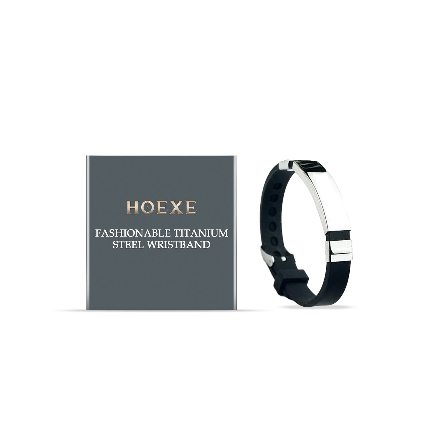 Fashion Titanium Steel Bracelet, Personalized Fashion Decoration Comfortable Fashion Portable Unisex Care Bracelet