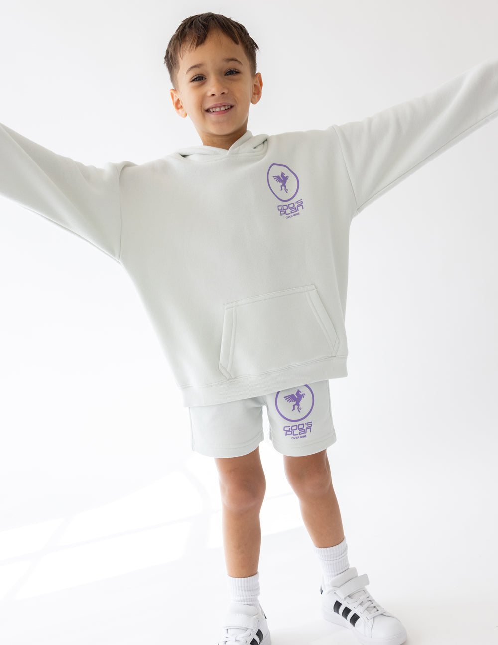 God's Plan Racing Kids Hoodie