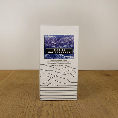 Glacier National Park Candle