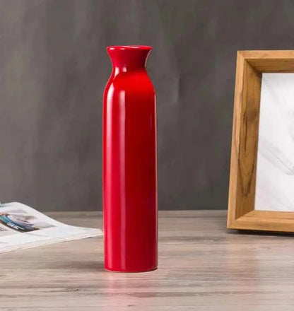 Red Ceramic Vase Blue Wedding Vase Home Decoration Decoration Gifts