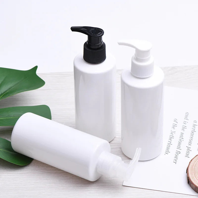 Refillable Pump Dispenser Bottles, 200ml, BPA-Free