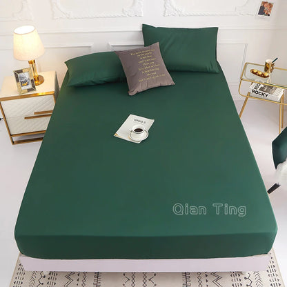 Solid Color Fitted Sheet | 30cm Elastic, Polyester