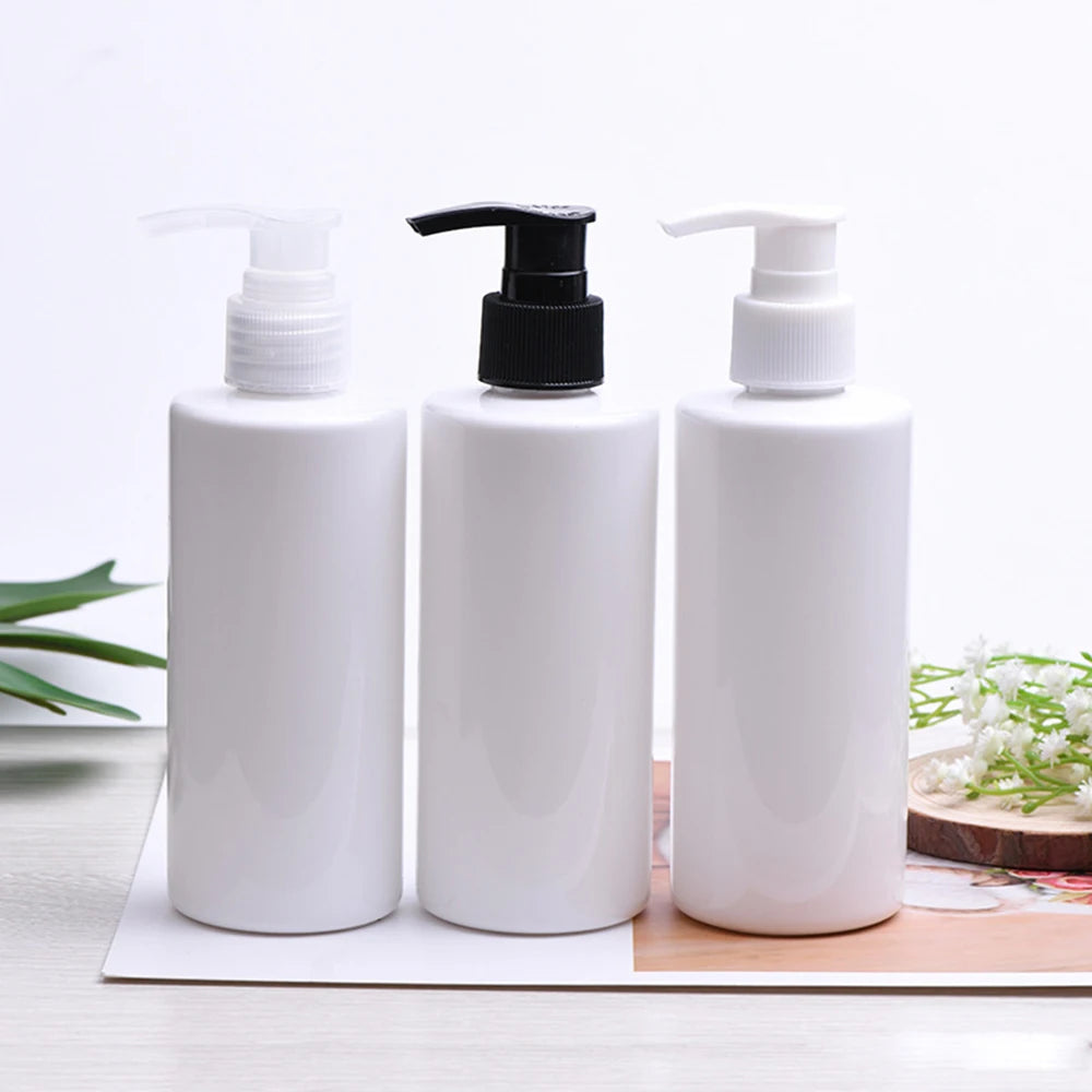 Refillable Pump Dispenser Bottles, 200ml, BPA-Free