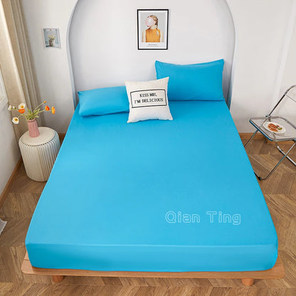 Solid Color Fitted Sheet | 100% Polyester, All Sizes