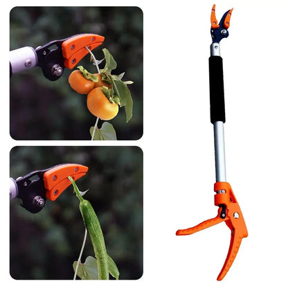 0.6–1M Telescopic Bypass Pruner and Fruit Picker with Max 1/2 Inch Cutting Capacity