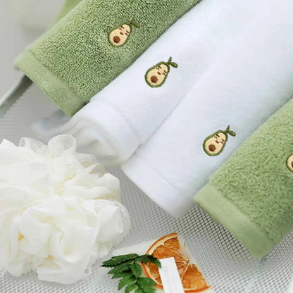 Towels for Adults Dry Hair Wash Face Towel Avocado Microfiber Soft Absorbent Bathroom Large Fast Drying Cotton Thick Bath Towels