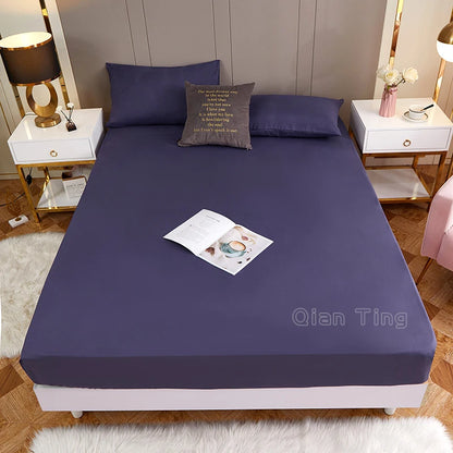 Solid Color Fitted Sheet | 100% Polyester, All Sizes