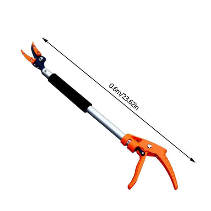0.6–1M Telescopic Bypass Pruner and Fruit Picker with Max 1/2 Inch Cutting Capacity
