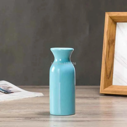 Red Ceramic Vase Blue Wedding Vase Home Decoration Decoration Gifts