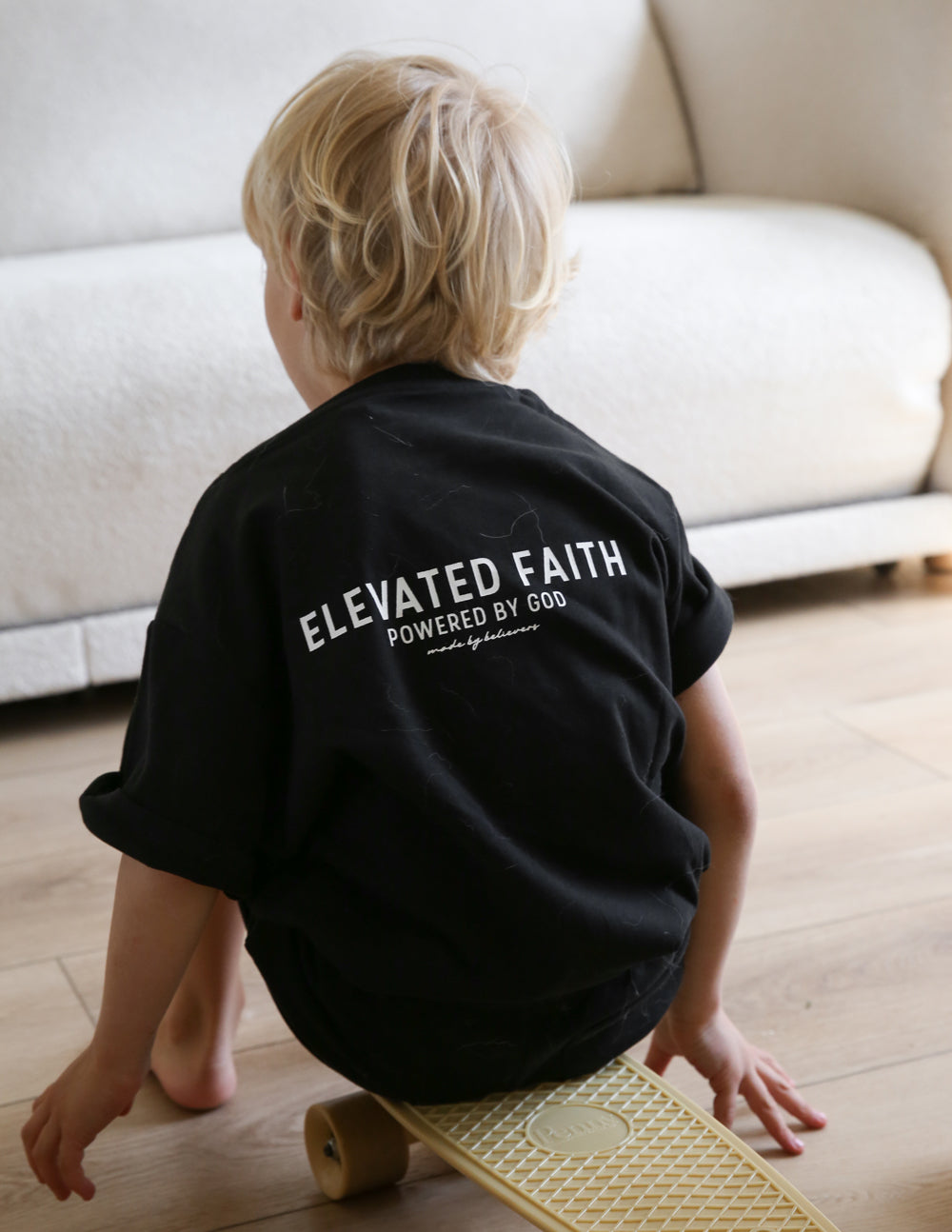 Kingdom Club Black Kids Tee