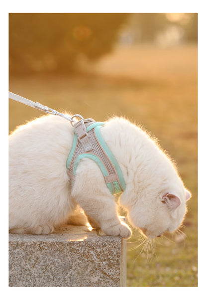 Reflective Breathable Harness Vest for Small & Medium Pets
