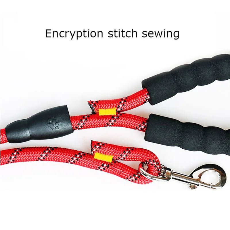 Heavy-Duty Reflective Dog Leash with Padded Handle