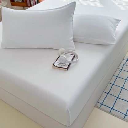 Solid Color Fitted Sheet | Single to Queen