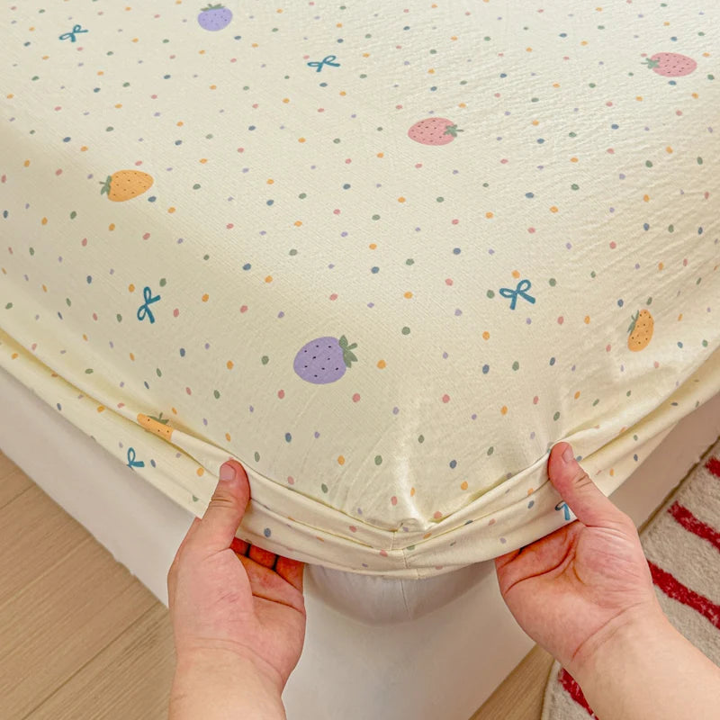 Bonenjoy Soft Fitted Sheet for Adults & Kids Rooms