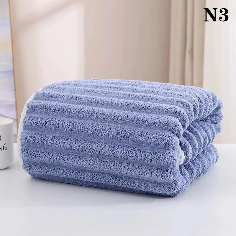 Soft Thickened Water Absorbent Bath Towel Household Wrap Towel Outdoor Beach