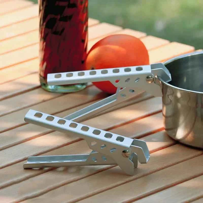 Anti-hot Alloy Pot Clip Bowl Gripper Pot Food Clamp Kitchen Bowl Dish Pan Anti-Scalding Clip Kitchen Accessories  Pot Holder