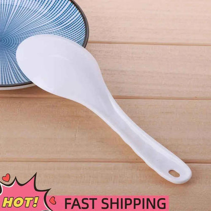 2Pcs Rice Cooker Spoon Heat Resistant Rice Serving Spoon Non Stick Plastic Rice Spatula Multifunctional Rice Cooker Accessories