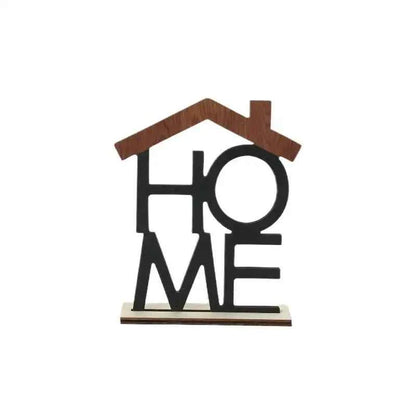 Traditional Wooden Carved Home Base, Centerpiece Table, Decorative Accent for Office and Living Space